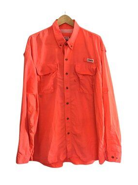 MAGELLAN-OUTDOORS FISHING GEAR BUTTON-DOWN LONG SLEEVE SHIRT SIZE XX-LARGE